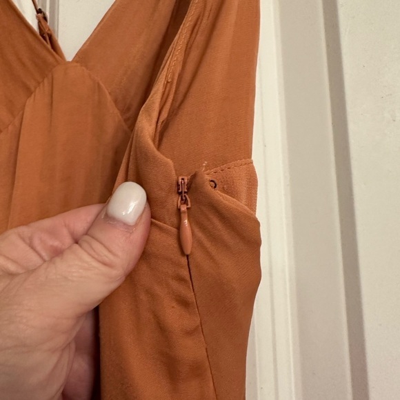 Silence + Noise 90s revival UA Yara maxi slip dress size 2 fairy whimsigoth - Picture 9 of 13